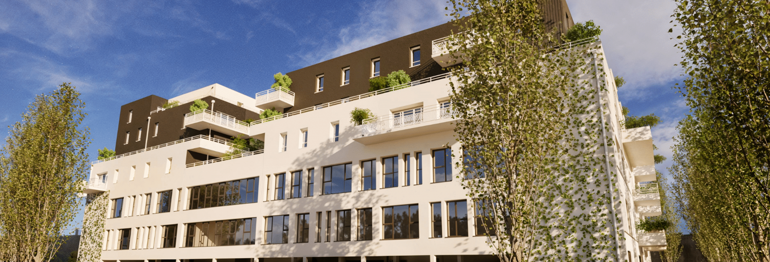 Appartement neuf T3, T4, T5 Pièce 63 à 101 m² à vendre à Mondeville (14120)