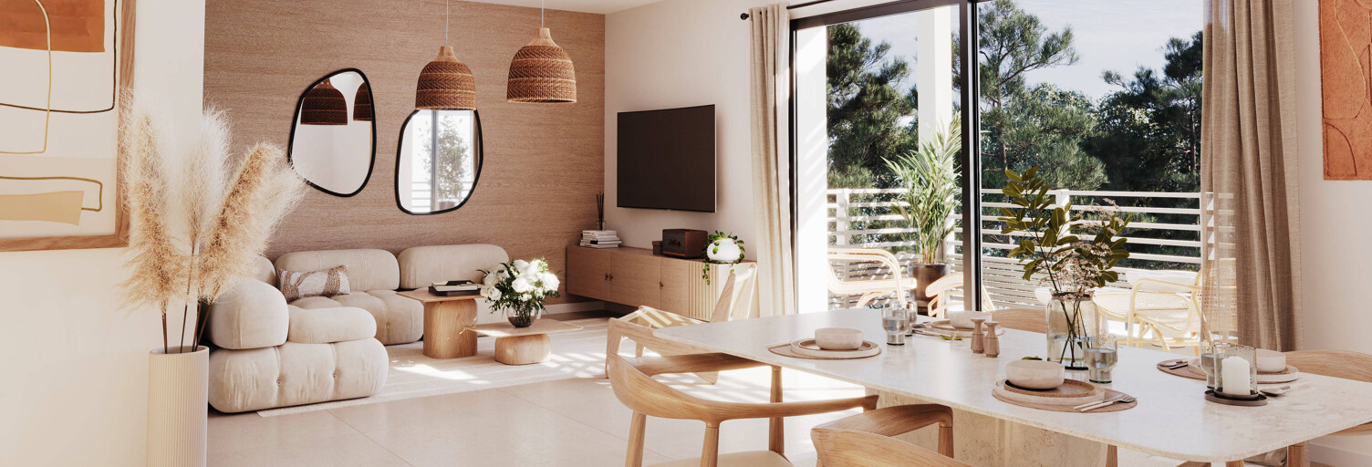 Appartement neuf T3, T4 Pièce 60 à 75 m² à vendre à Anglet (64600)