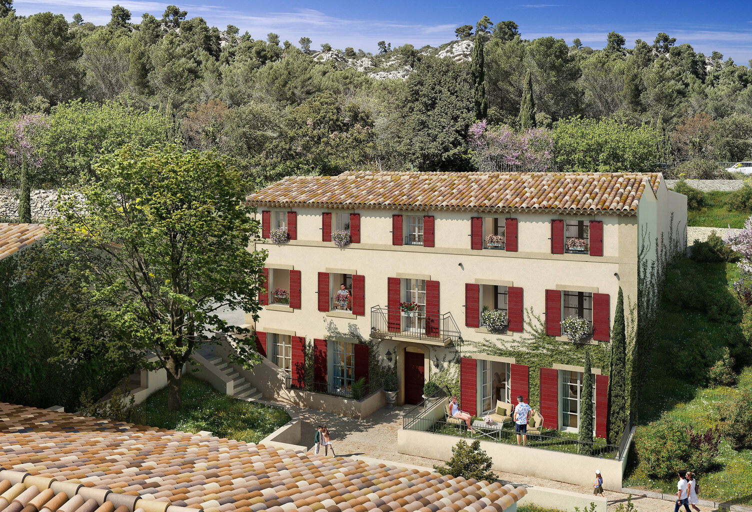 Aix-en-Provence vues exceptionnelles sur le Château Vauvenargues — photo 1