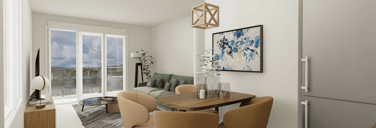 Appartement neuf T2, T3 Pièce 40 à 60 m² à vendre à Le Houlme (76770)