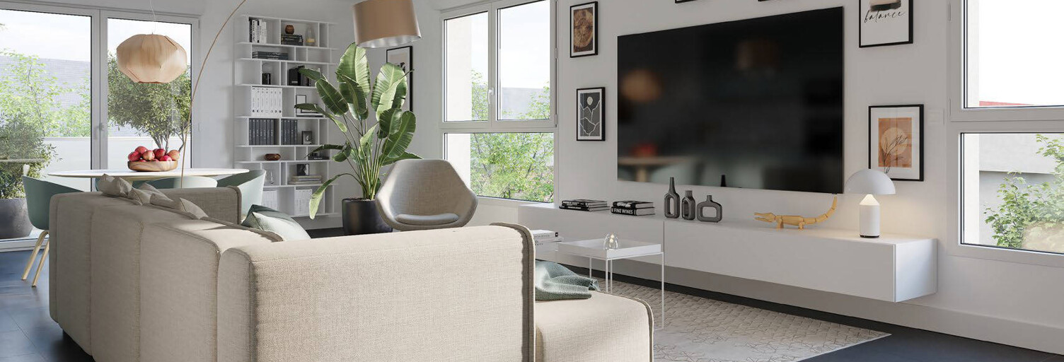 Appartement 3 Pièces 60 m² à vendre à Petit-Couronne (76650)