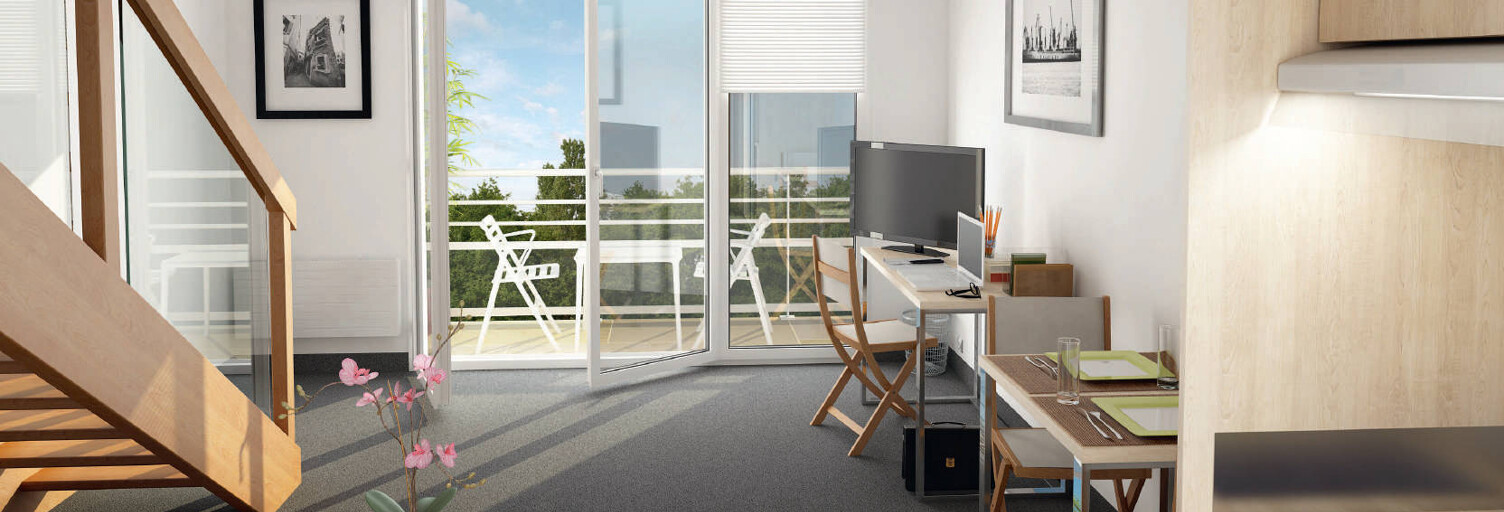 Appartement neuf T1, T2, T3 Pièce 25 à 60 m² à vendre à Bretteville-sur-Odon (14760)