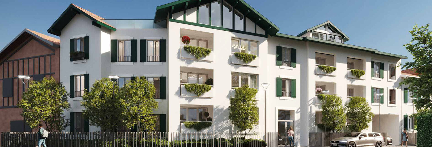 Appartement neuf T2, T3, T4, T5 Pièce 40 à 90 m² à vendre à Bayonne (64100)