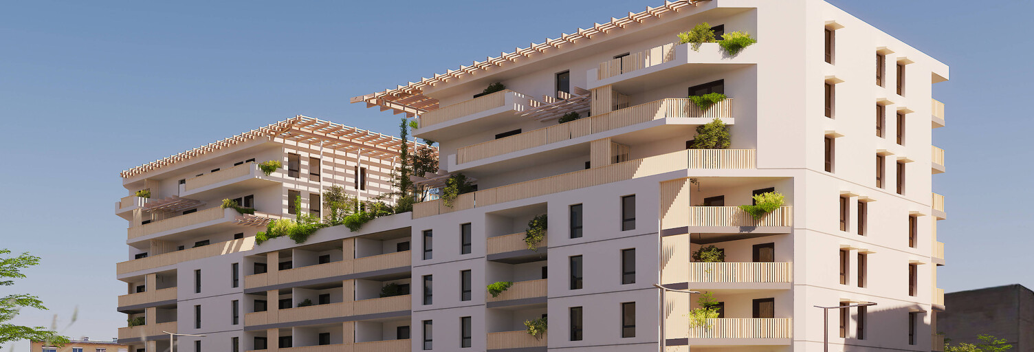 Appartement neuf T3, T4 Pièce 60 à 75 m² à vendre à Béziers (34500)