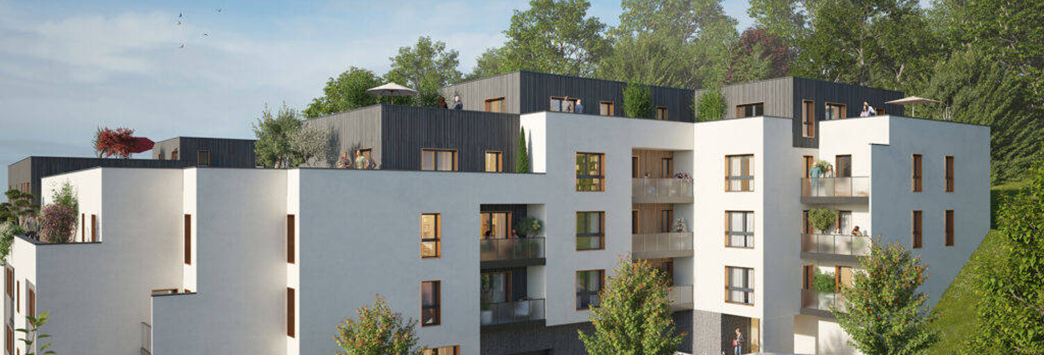 Appartement neuf T1, T2, T3, T4 Pièce 40 à 75 m² à vendre à Déville-lès-Rouen (76250)