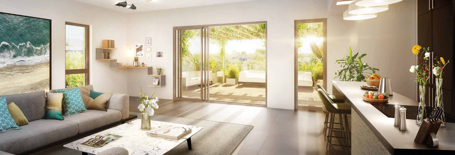 Appartement neuf T2, T3, T4 Pièce 40 à 75 m² à vendre à Marseille 8 (13008)