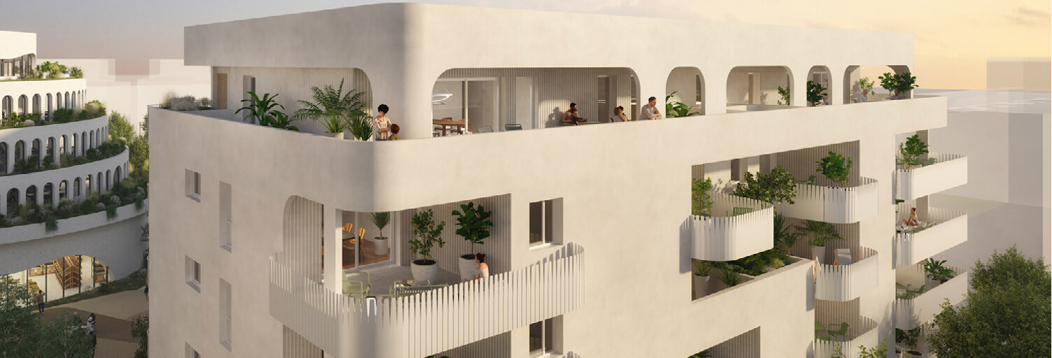 Appartement neuf T2, T3, T4, T5 Pièce 40 à 90 m² à vendre à Castelnau-le-Lez (34170)