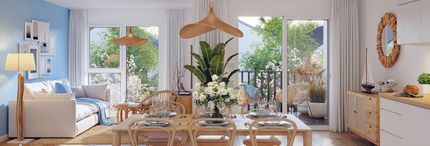 Appartement 2 Pièces 40 m² à vendre à Lion-sur-Mer (14780)