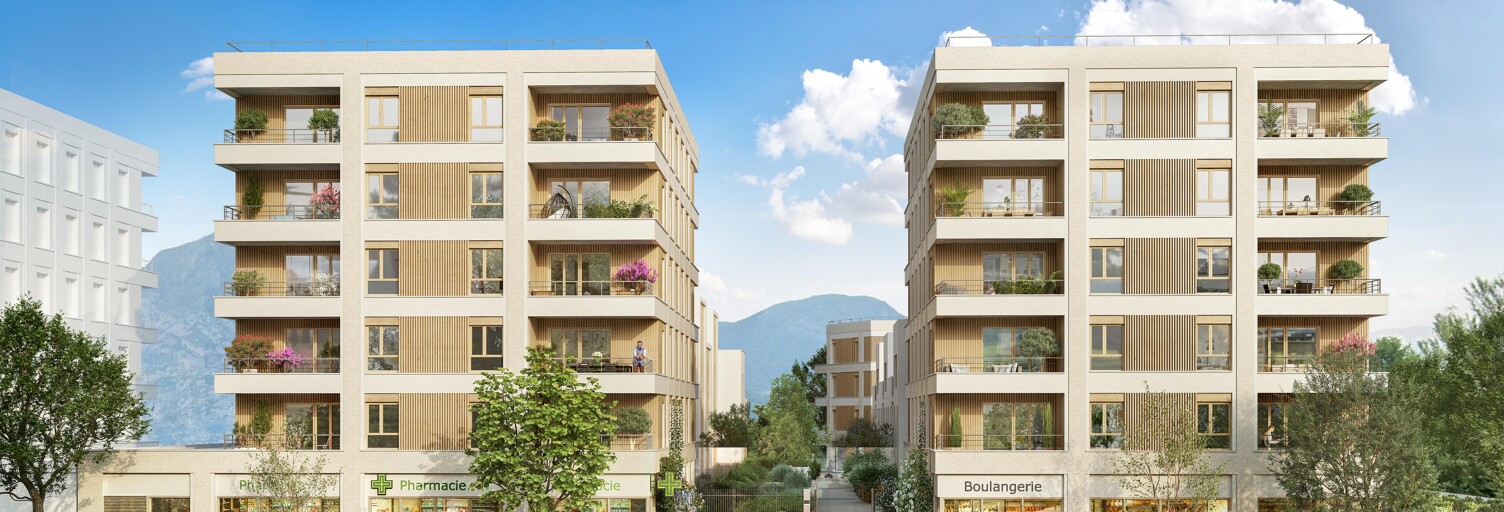 Appartement 3 Pièces 56 m² à vendre à Fontaine (38600)