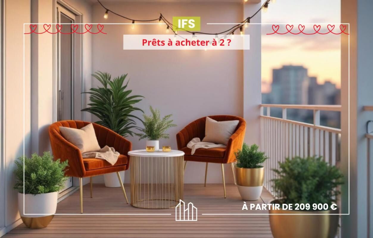 Appartement neuf 3 pièces 59 m²