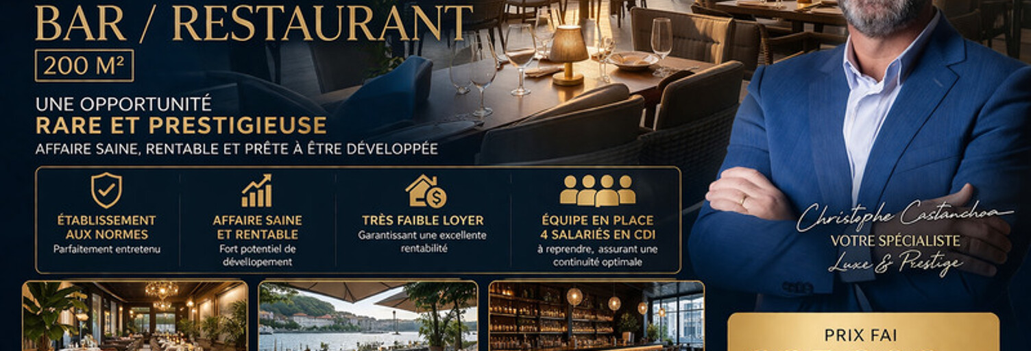 Commerce 7 Pièces 200 m² à vendre à Bayonne (64100)