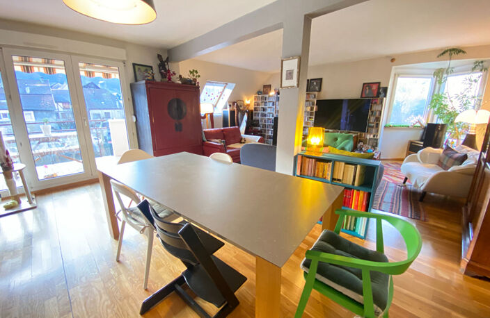 Appartement duplex Thann 5 pièce(s) 110.05 m² avec terrasse - garage et cave — photo 2