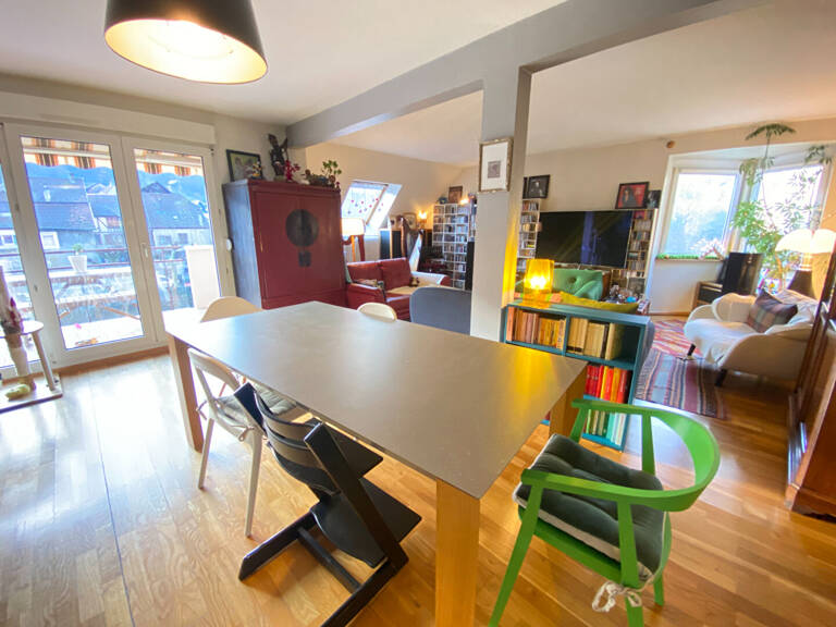 Appartement duplex Thann 5 pièce(s) 110.05 m² avec terrasse - garage et cave — photo 1