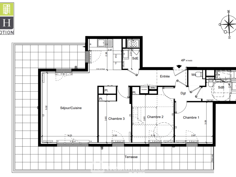 Appartement - 82m² - Saint-Maur-des-Fossés — photo 1