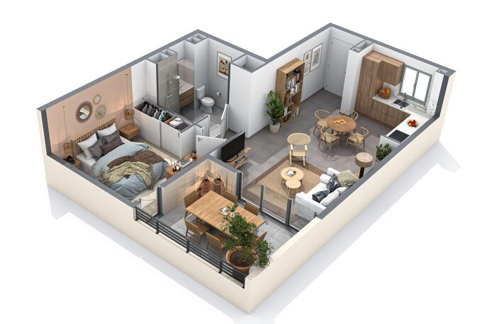 Vente Appartement 2 pièces — photo 2