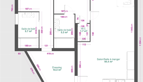 Appartement 3 pièces  à vendre Grosseto-Prugna 20128