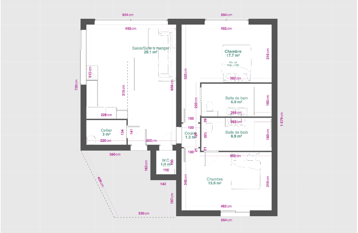 Magnifique appartement type 3 vue mer exceptionnelle — photo 5