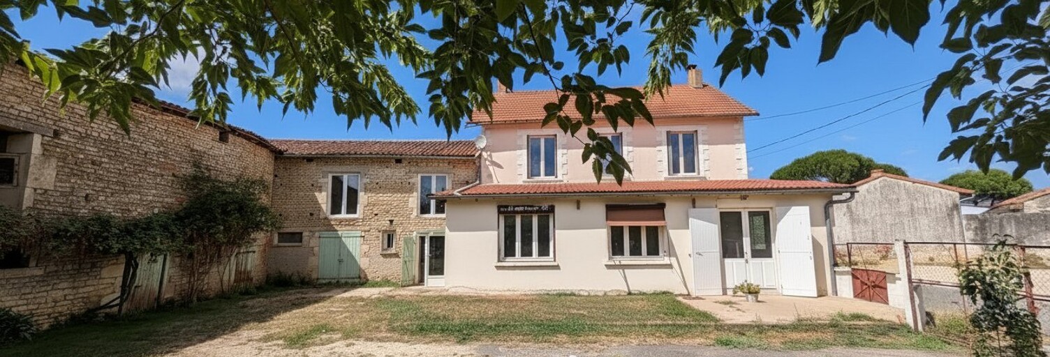 Maison 5 Pièces 190 m² à vendre à Voulême (86400)