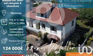 Maison 5 Pièces 104 m² à vendre à Nommay (25600)