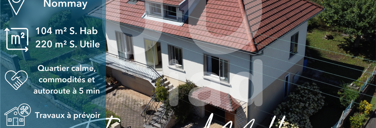 Maison 5 Pièces 104 m² à vendre à Nommay (25600)