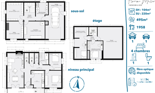 Maison 5 Pièces 104 m² à vendre à Nommay (25600)