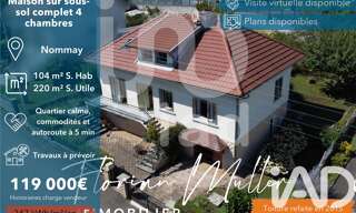 Maison 5 Pièces 104 m² à vendre à Nommay (25600)