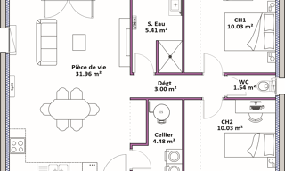 Maison 66 m² à construire Cocumont (47250)