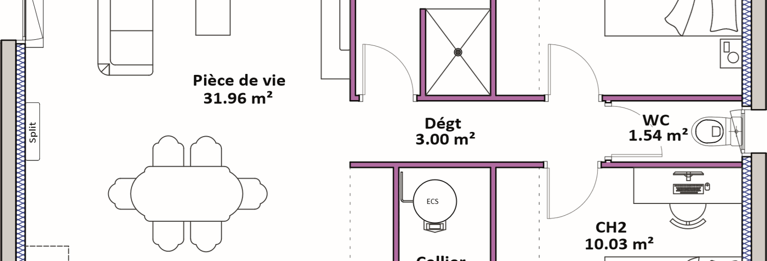 Maison 66 m² à construire Cocumont (47250)
