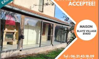 Maison 6 Pièces 135 m² à vendre à Blaye-les-Mines (81400)