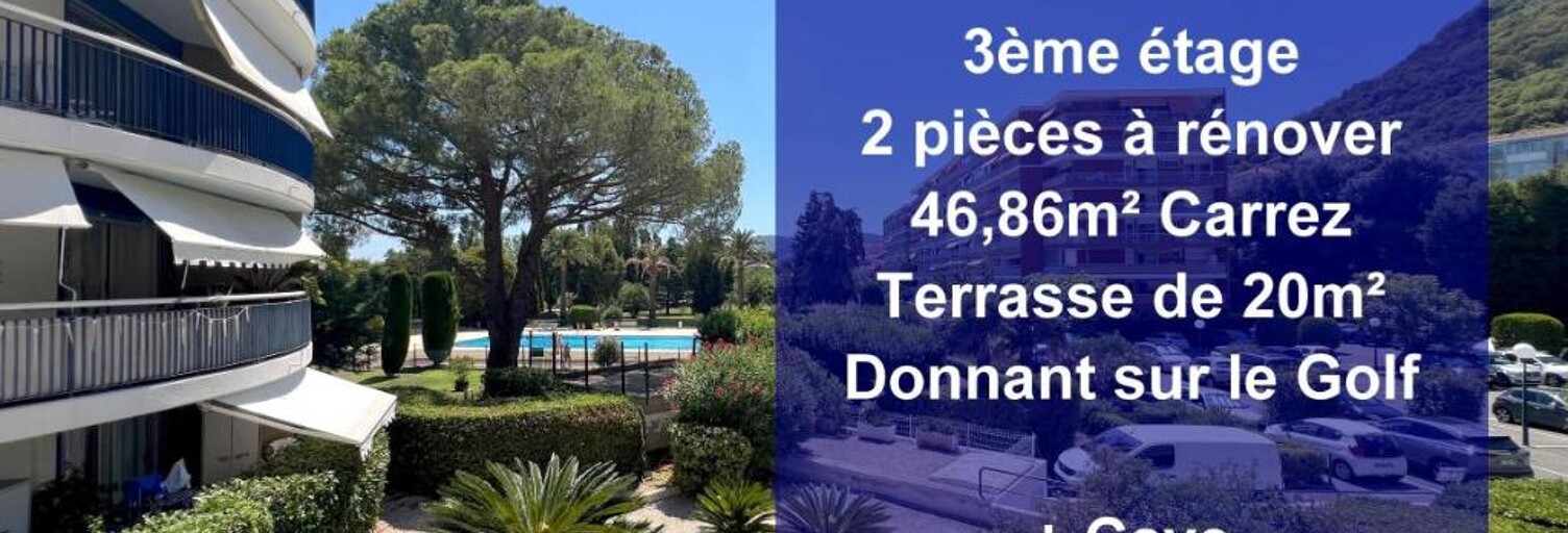 Appartement 2 Pièces 46 m² à vendre à Mandelieu-la-Napoule (06210)