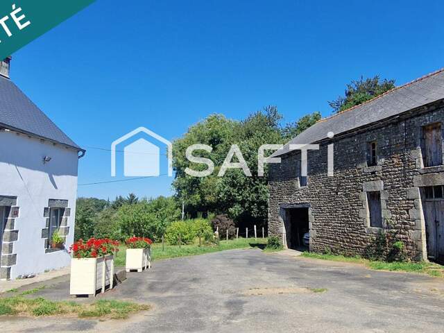 Maison de campagne avec sa longère à rénover — photo du bien