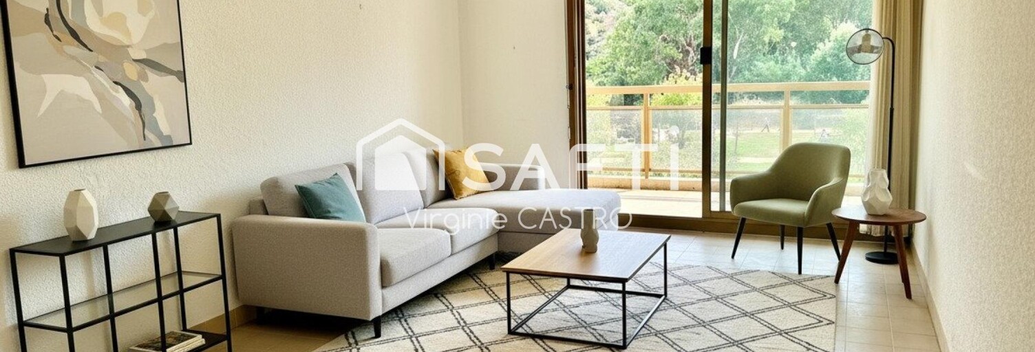 Appartement 2 Pièces 39 m² à vendre à Mandelieu-la-Napoule (06210)