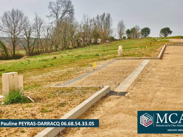 Terrain à bâtir à Montsoué (40500) — photo du bien