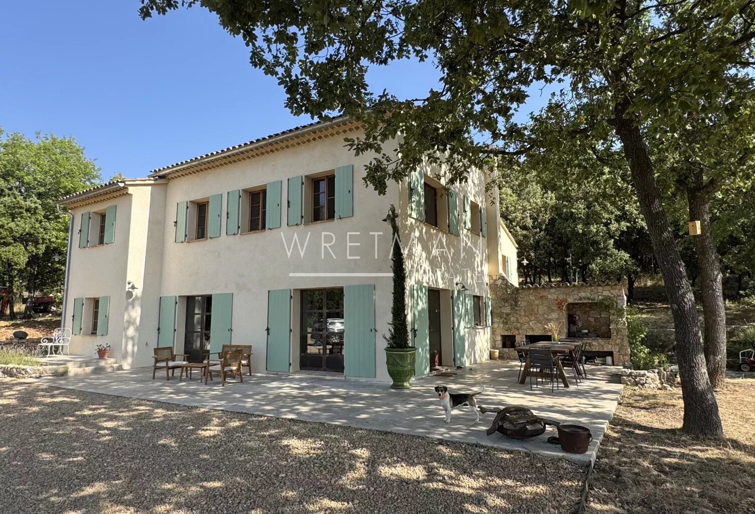 Provençale Mas avec grande terrain, piscine, tennis et vue - Bar — photo 1