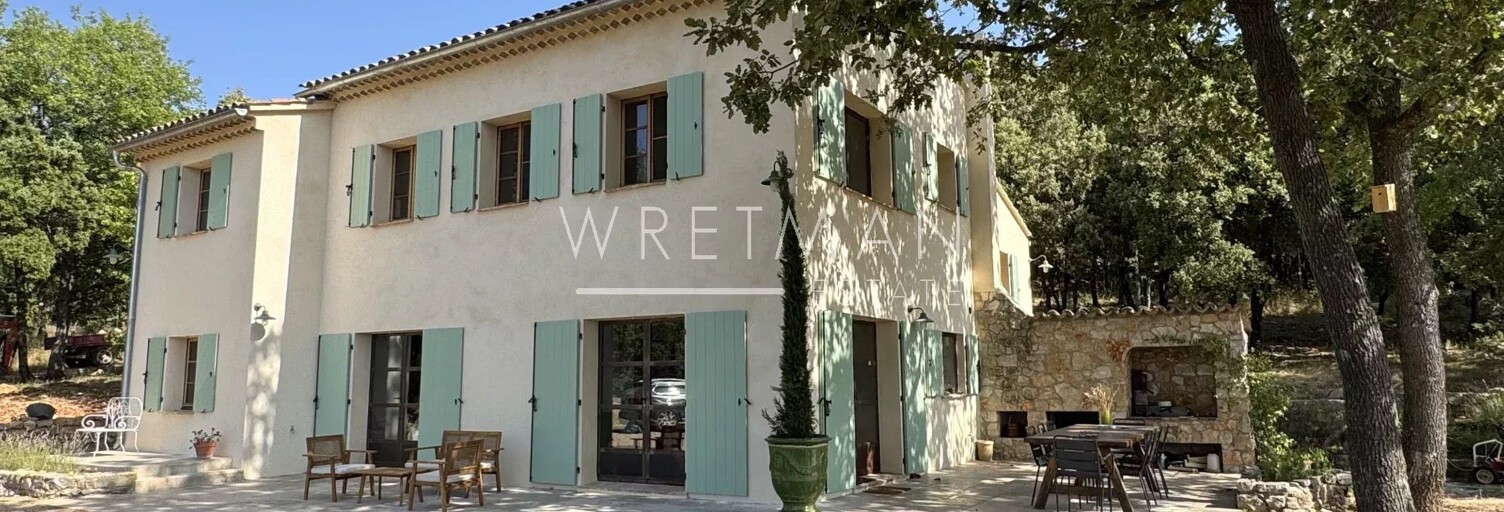 Maison 5 Pièces 200 m² à vendre à Bargemon (83830)