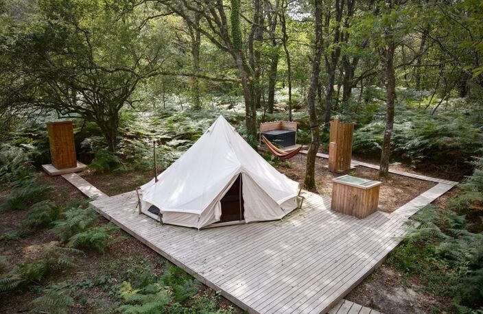 Opportunité d'affaires exceptionnelle : domaine de 24 hectares comprenant 15 hectares d'étangs, parfait pour divers projets touristiques et commerciaux. Avec une activité de location de tentes glampin — photo 4