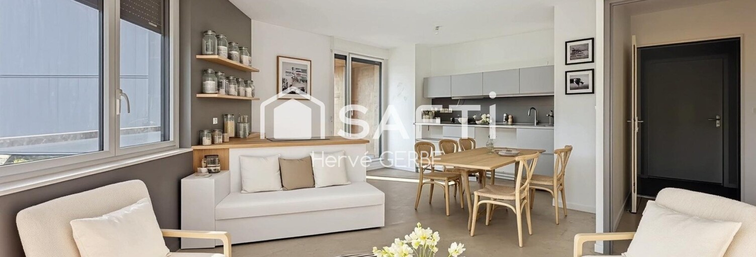 Appartement 2 Pièces 38 m² à vendre à Nantes (44300)