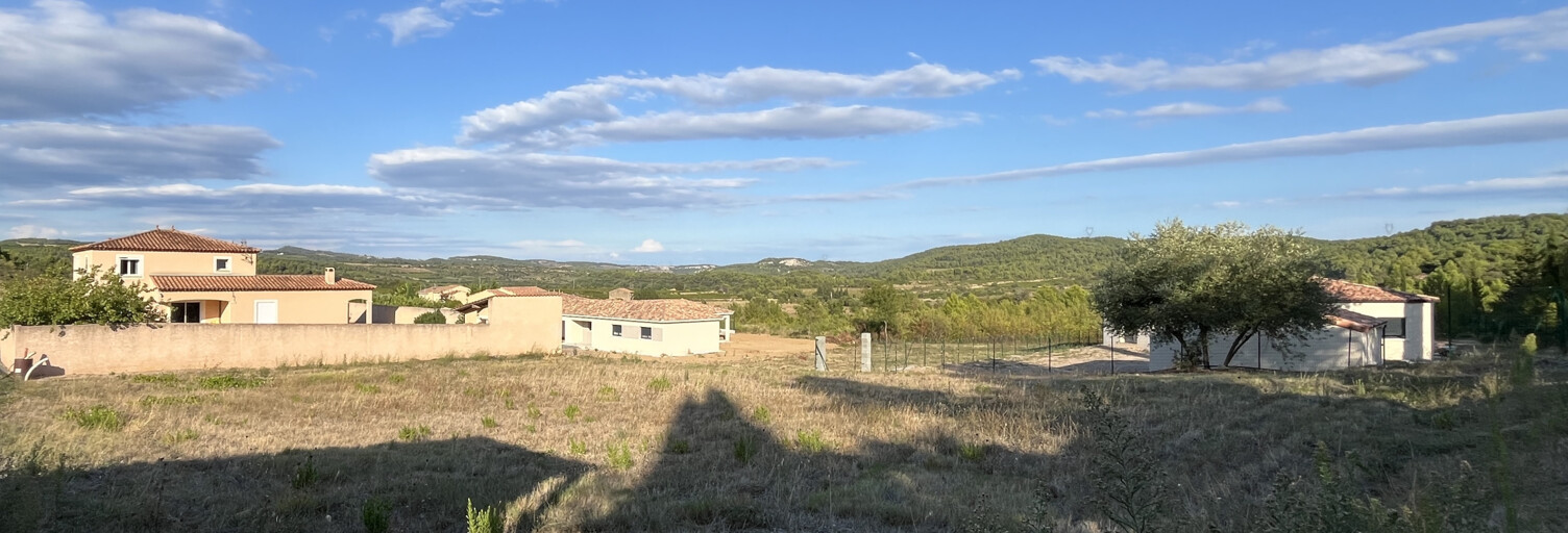 Terrain  1384 m² à vendre à Aigues-Vives (34210)