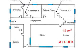 Commerce  15 m² à louer à Auterive (31190)