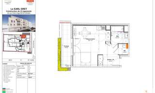 Appartement 1 Pièce 36 m² à vendre à Genas (69740)