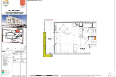 Appartement 1 pièces 189000 €