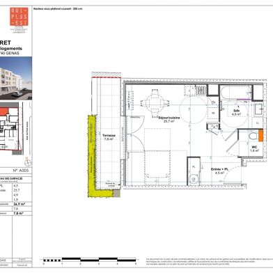 Appartement 1 pièces 189000 €