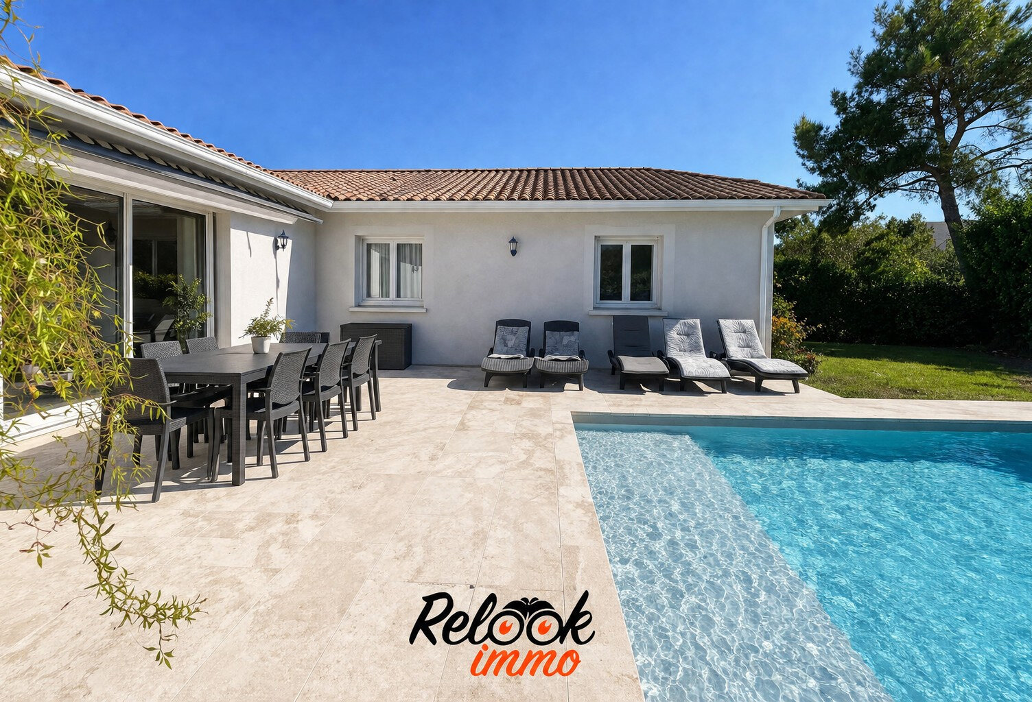 Maison familiale avec piscine   Grand terrain   Plain-pied l — photo 1