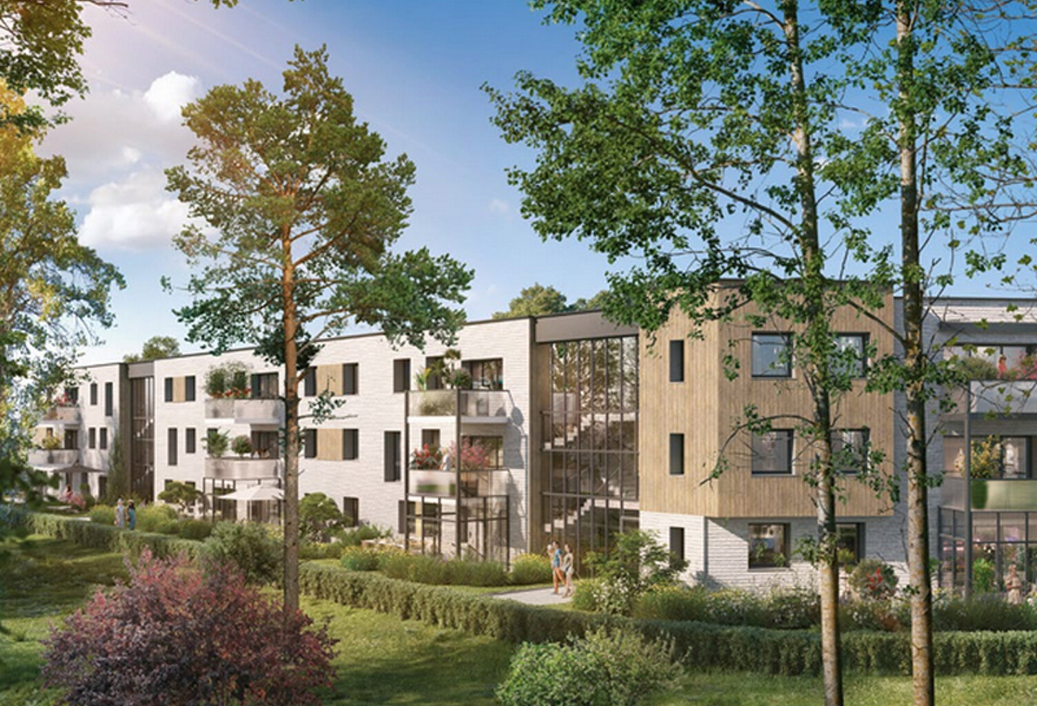 Appartement T3 avec terrasse et jardin à Croix — photo 1