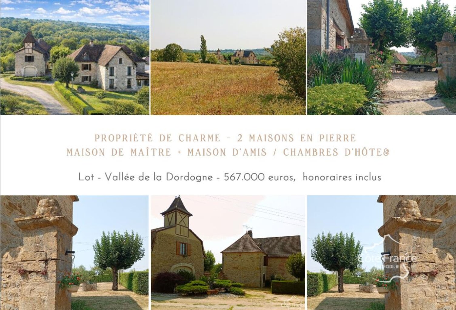 Maison T8 + Chambre d'Hôtes T5   Autour Gouffre de Padirac — photo 1