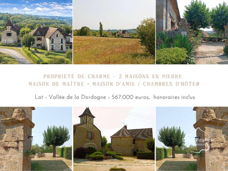 Maison T8 + Chambre d'Hôtes T5   Autour Gouffre de Padirac — photo 1