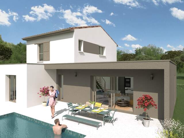 À VENDRE – Maison Contemporaine 3 chambres avec Suite Parentale à Allan (26780) — photo du bien