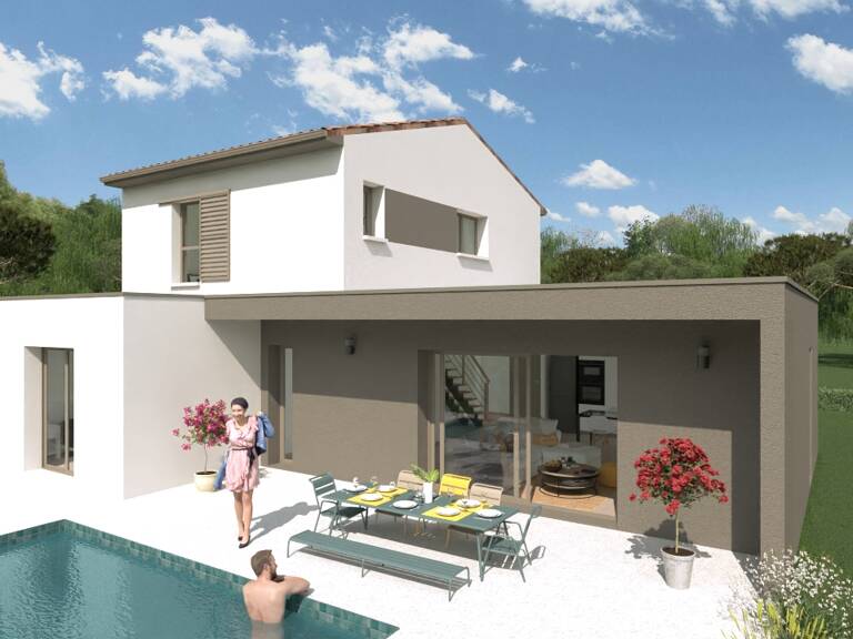   À VENDRE – Maison Contemporaine 3 chambres avec Suite Parentale à Allan (26780) — photo 1