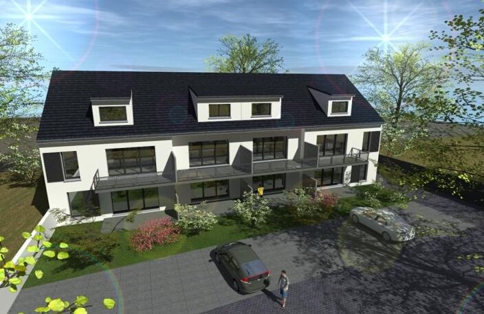M573092 0.1 LOCAL  66M²  avec garage ET 3 parking et terrasse à CUVRY — photo 2