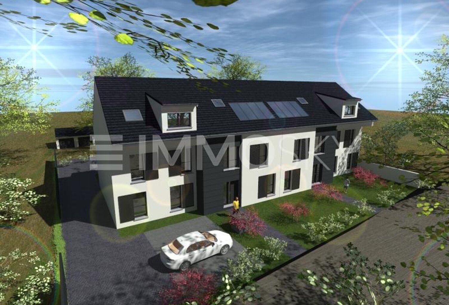 M573092 1.2 APPARTEMENT  F2  avec garage parking et terrasse à CUVRY — photo 1